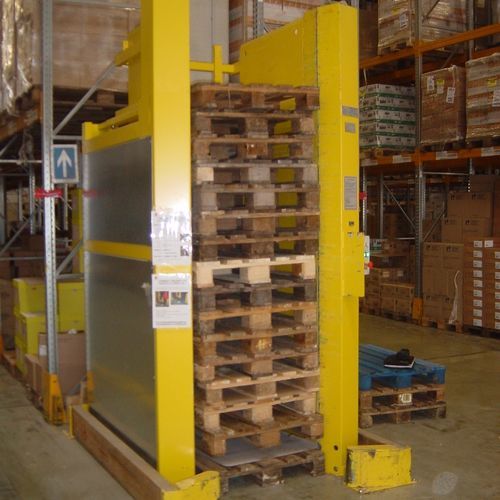 Magazzino automatico verticale - MAGAPAL® - TRIAX - per di pallet vuoti / per magazzino