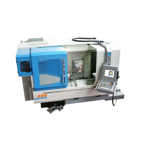 Centro di tornitura-fresatura CNC - GENYMAB 400 - SOMAB - orizzontale / 5 assi / a mandrino