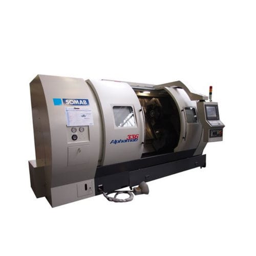 Tornio CNC - ALPHAMAB 336 - SOMAB - orizzontale / 2 assi / 3 assi