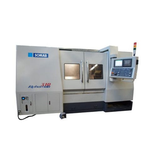 Macchina di tornitura CNC - ALPHAMAB 310Y - SOMAB - 4 assi / a banco inclinato / A2-6