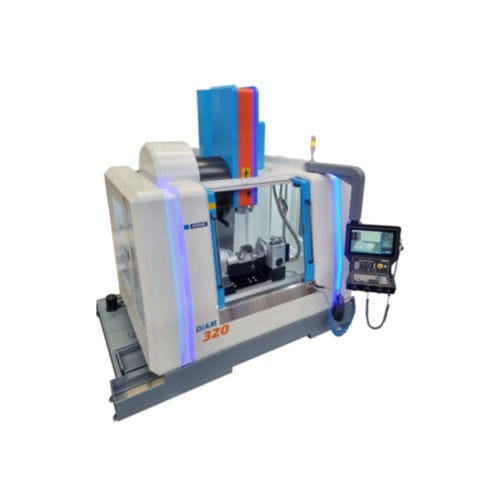 Fresatrice CNC 5 assi - DIAM 320 - SOMAB - verticale / HSK-63 / 24 utensili