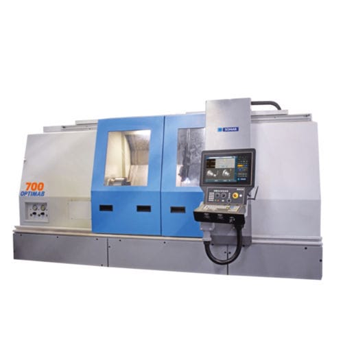 Tornio CNC - OPTIMAB 700 - SOMAB - orizzontale / 4 assi / a banco inclinato