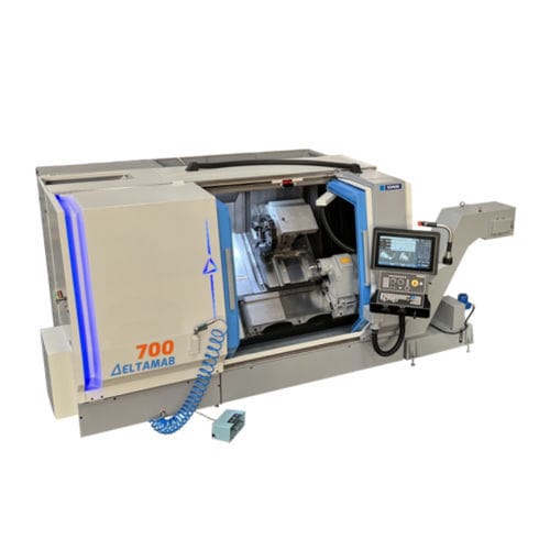 Tornio CNC - DELTAMAB 700 - SOMAB - orizzontale / 3 assi / a banco inclinato