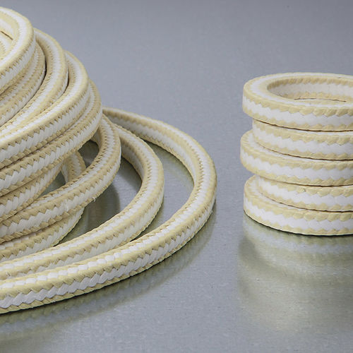Guarnizione intrecciata PTFE - LATTYflon 4758 - LATTY INTERNATIONAL - in filo di aramide / resistente ai prodotti chimici / per l'industria chimica