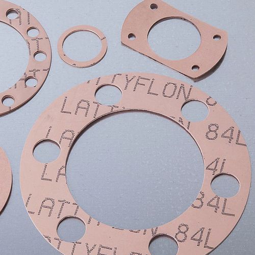 Foglio di guarnizione PTFE - LATTYflon 84 L - LATTY INTERNATIONAL - per applicazioni chimiche / per flangia / di compressione