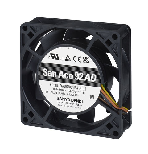 Ventola assiale - 9AD0901 series - SANYO DENKI EUROPE - di raffreddamento / 230 V AC / 110 V AC