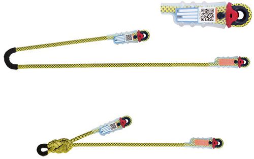 Cordino con assorbitore di energia a corda - DYNAPRO series - Beal Pro - regolabile