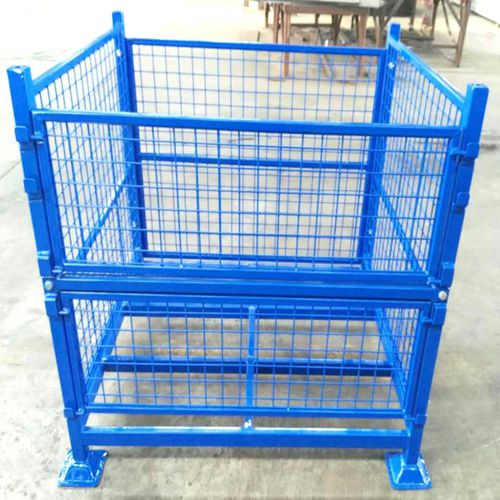 Cassa-pallet in plastica - UN-PB0801 - Nanjing fuyuan technology co.,ltd - in filo metallico / di stoccaggio