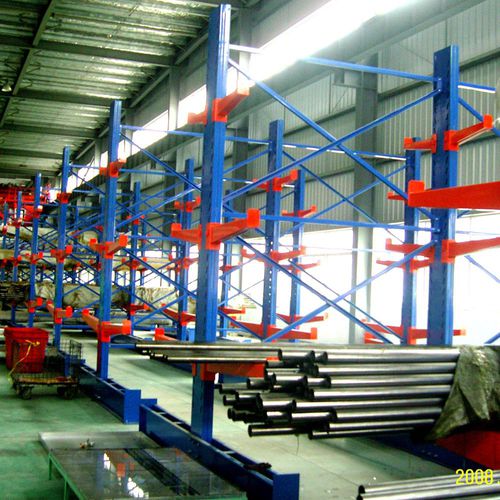 Scaffalatura cantilever - ISO9001, ISO14001 | UN-CR0807 - Nanjing fuyuan technology co.,ltd - per carichi lunghi / per carichi medi / in acciaio