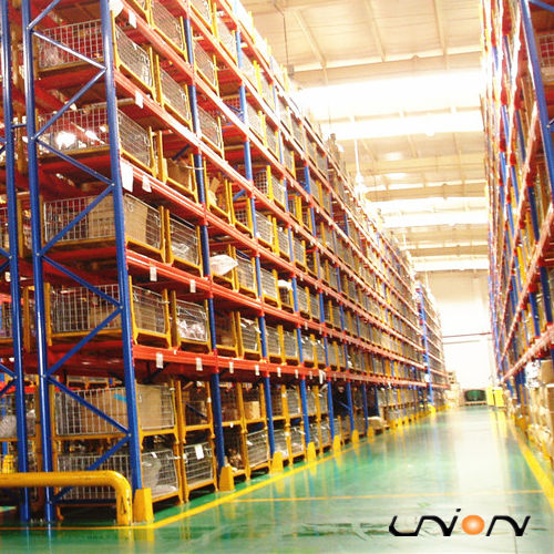 Scaffalatura per magazzino di stoccaggio - ISO9001,ISO14001 - Nanjing fuyuan technology co.,ltd - per multistoccaggio / push-back / regolabile