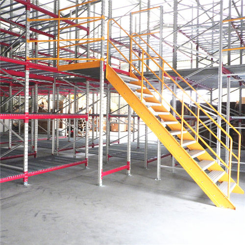 Soppalco industriale su scaffalatura a pallet - ISO9001,ISO14001 - Nanjing fuyuan technology co.,ltd - per pallet / per pavimento industriale / per travi