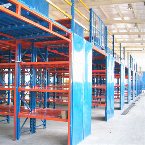 Soppalco industriale con scaffalature - ISO9001,ISO14001 - Nanjing fuyuan technology co.,ltd - multilivello / su scaffalatura a pallet / su misura