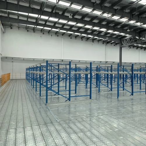 Soppalco industriale con scaffalature - ISO9001,ISO14001,CE - Nanjing fuyuan technology co.,ltd - multilivello / su scaffalatura a pallet / su misura