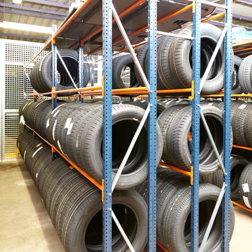 Scaffalatura su misura - ISO9001,ISO14001,CE - Nanjing fuyuan technology co.,ltd - per pallet / per pneumatici / in acciaio