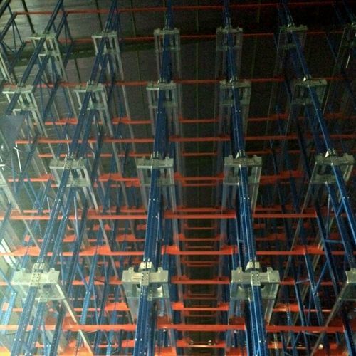 Scaffalatura per magazzino di stoccaggio - Nanjing fuyuan technology co.,ltd - ad accumulo / regolabile / compatta