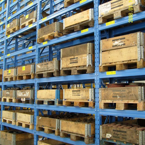 Scaffalatura per magazzino di stoccaggio - Nanjing fuyuan technology co.,ltd - regolabile / per carichi pesanti / per pallet