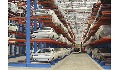 Scaffalatura cantilever - Nanjing fuyuan technology co.,ltd - su misura / per rottamazione auto / in acciaio