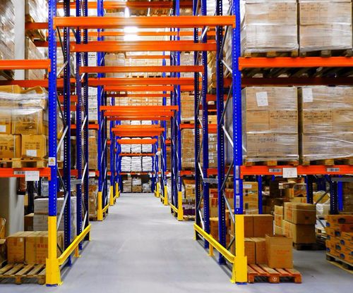 Scaffalatura per magazzino di stoccaggio - Nanjing fuyuan technology co.,ltd - su misura / per carichi pesanti / per pallet