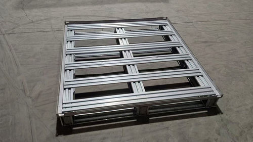Pallet in acciaio - Nanjing fuyuan technology co.,ltd - in acciaio galvanizzato / da trasporto / di stoccaggio