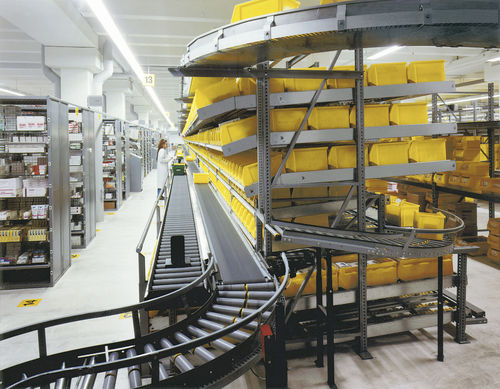 Scaffalatura per magazzino di stoccaggio - ISO9001, ISO14001 | UN-FS0803 - Nanjing fuyuan technology co.,ltd - dinamica / per scatole
