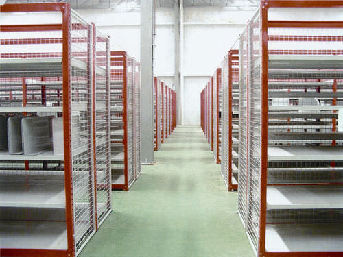 Scaffalatura per magazzino di stoccaggio - ISO9001, ISO14001 | UN-MS0804 - Nanjing fuyuan technology co.,ltd - unilaterale / per carichi leggeri / per carichi medi