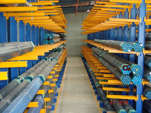 Scaffalatura per magazzino di stoccaggio - ISO9001, ISO14001 | UN-CR0805 - Nanjing fuyuan technology co.,ltd - cantilever / per carichi lunghi / per carichi medi
