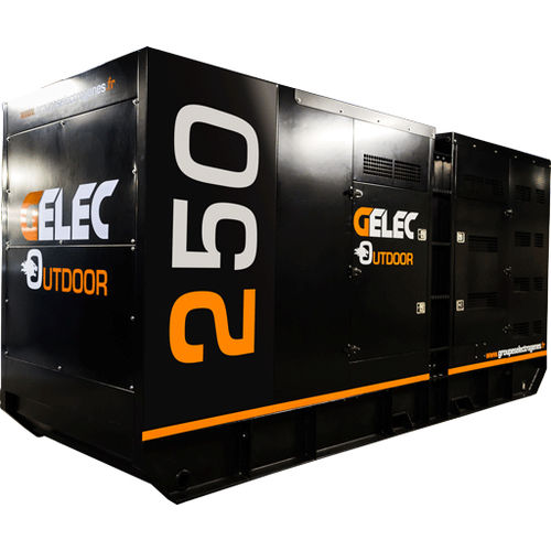Gruppo elettrogeno da esterno - 250YC - TRI-EURO 3 - GELEC ENERGY - diesel / trifase / stazionario