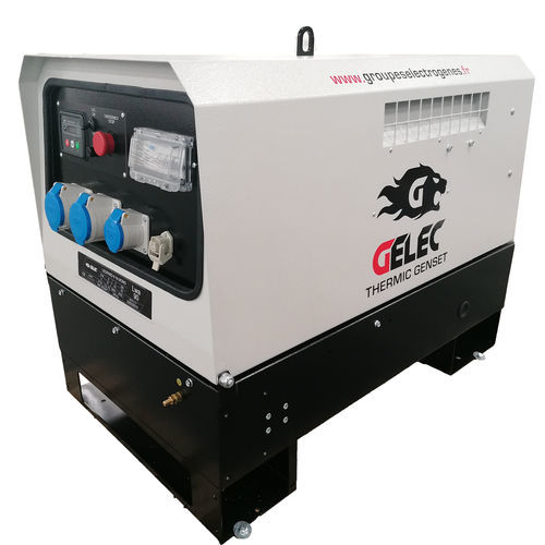Gruppo elettrogeno diesel - LEOPARD-6 - GELEC ENERGY - monofase / 50 Hz / con raffreddamento ad aria