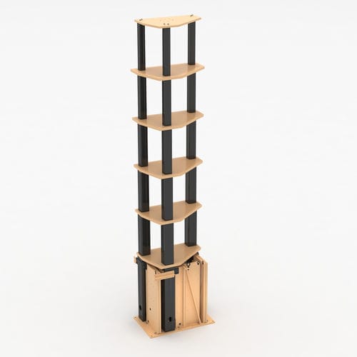 Albero di sollevamento verticale - TRIMAST - SERAPID - telescopico / elettrico