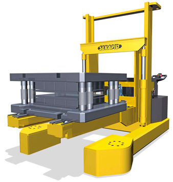 Carrello elevatore elettrico - GPO - SERAPID - a guida automatica / a guida a bordo / per movimentazione