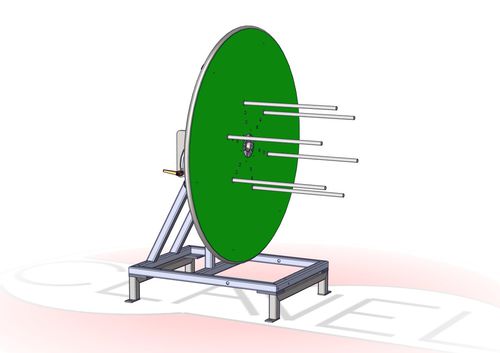 Avvolgitore per tubo idraulico - DVA1200P - CLAVEL - manuale / fisso