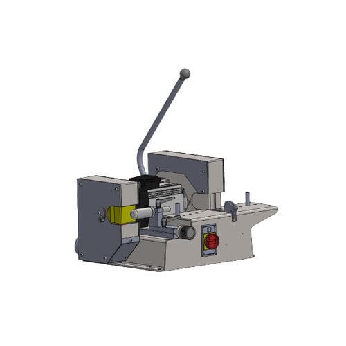 Macchina da taglio a lama rotativa - TD4 - CLAVEL - per gomma / per tubi flessibili / ad azionamento manuale