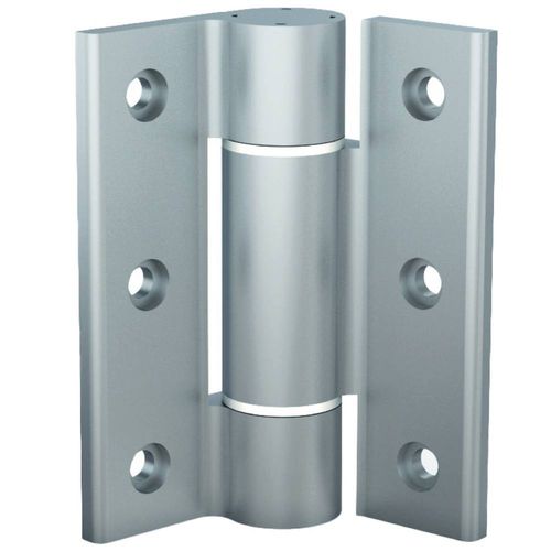 Cerniera con ammortizzatore integrato - 75-1-0004 - PINET INDUSTRIE - in alluminio / anodizzata / per porta