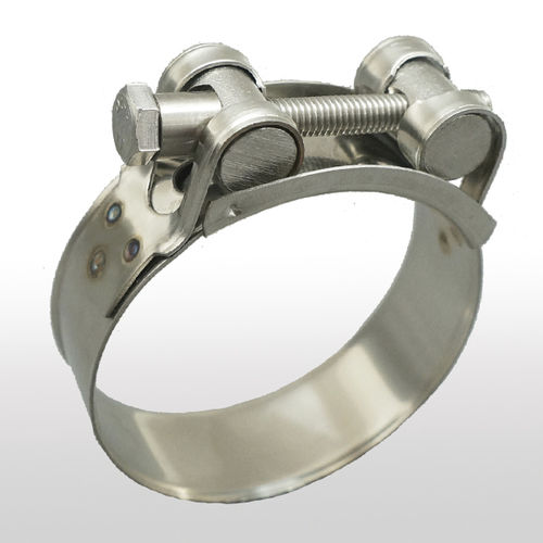 Fascetta stringitubo in acciaio inossidabile - KM8X79ss - King Seal Fastener Technology - a perno / per condizioni estreme / per carichi pesanti