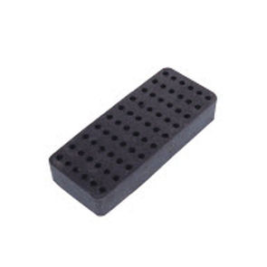 Supporto antivibrazione quadrato - M910 - LESOL - in gomma / per macchine / a blocco