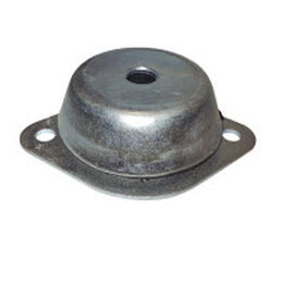 Supporto antivibrazione arrotondato - M400 - LESOL - metallico / in elastomero / per macchine