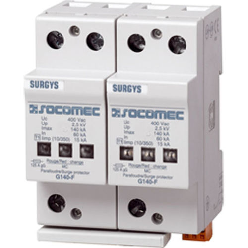 Limitatore di sovratensione di tipo 1 - SURGYS G140-F - SOCOMEC - su guida DIN / a bassa tensione