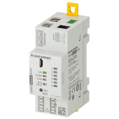 Modulo di monitoraggio della corrente residua - R-60 - SOCOMEC - modulare