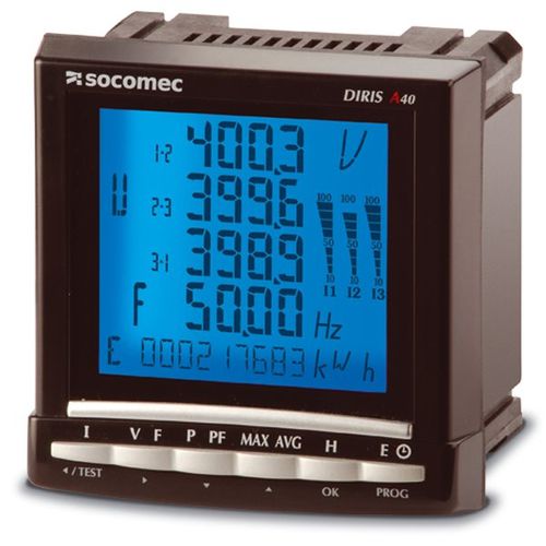 Apparecchio di misura digitale - DIRIS A40/A41 series - SOCOMEC - multifunzione / per montaggio su pannello