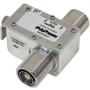 Limitatore di sovratensione di tipo 1 - VHF50HD - PolyPhaser | Transtector - di telecomunicazione / VHF / in linea