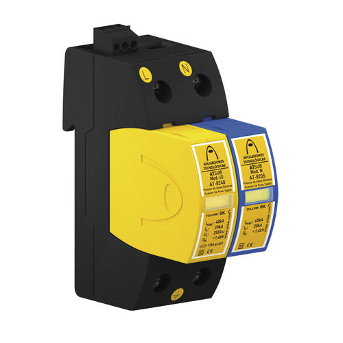 Limitatore di sovratensione di tipo 2 - ATSUB-2P 15-300 TT - Aplicaciones Tecnológicas, S.A. - per alimentazione elettrica / compatto / coordinato