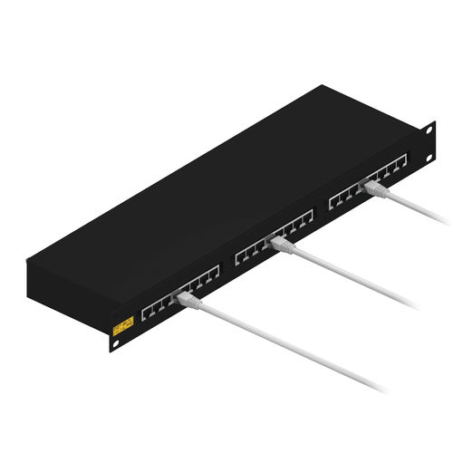 Limitatore di sovratensione per rete informatica - ATLAN 8/24 - Aplicaciones Tecnológicas, S.A. - RJ45 / a presa / rack 19"