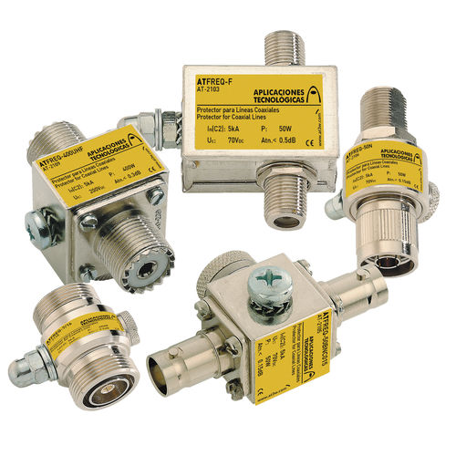 Limitatore di sovratensione per cavo coassiale RF - ATFREQ-50UHF - Aplicaciones Tecnológicas, S.A. - BNC coassiale
