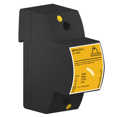 Limitatore di sovratensione di tipo 1 - ATSHOCK N - Aplicaciones Tecnológicas, S.A. - per alimentazione elettrica / unipolare / su guida DIN