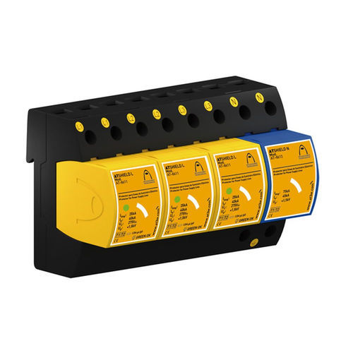 Limitatore di sovratensione di tipo 2 - ATSHIELD 230T - Aplicaciones Tecnológicas, S.A. - per alimentazione elettrica / compatto / 4 poli