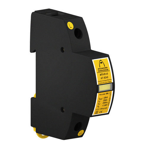 Limitatore di sovratensione di tipo 2 - ATSUB 40-300 - Aplicaciones Tecnológicas, S.A. - per alimentazione elettrica / unipolare / su guida DIN