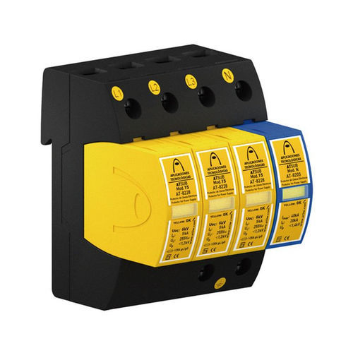 Limitatore di sovratensione di tipo 2 - ATSUB-4P-NR 15 TT - Aplicaciones Tecnológicas, S.A. - di tipo 3 / per alimentazione elettrica / compatto