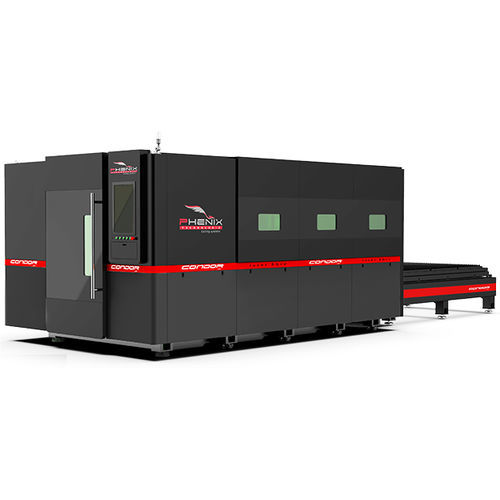 Macchina da taglio laser a fibra - CONDOR HP series - PHENIX TECHNOLOGIE - per alluminio / per acciaio / per rame