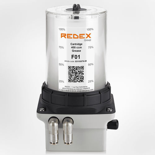 Sistema di lubrificazione a grasso - Flexxpump - REDEX Group - per macchina utensile / per fresatura / elettrico