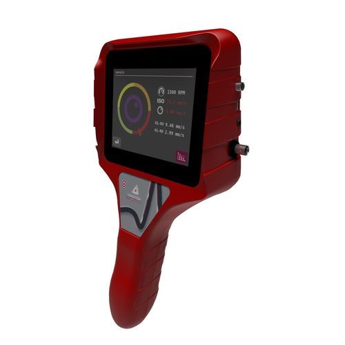 Vibrometro per manutenzione predittiva - VSHOOTER®+ - SYNERGYS TECHNOLOGIES - con misura di temperatura / portatile / FFT